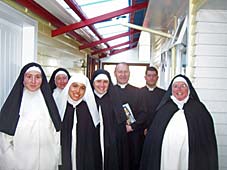 Dominican Sisters with Fr. Schmidberger
