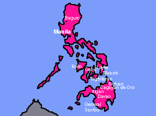 Map of Philipines