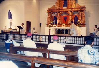 Bishop Fortitch visits Our Lady of Victories