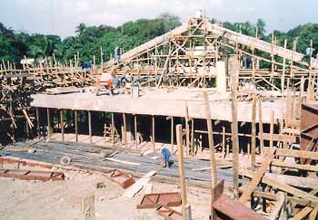 Construction of Our Lady of Victories