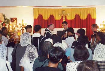 requiem mass for Bishop Lazo