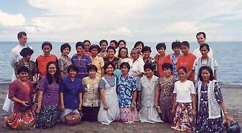 women's retreat in Oton, Iloilo