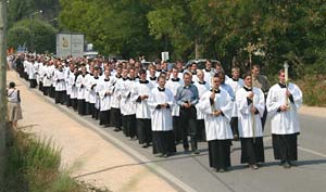 procession of priests